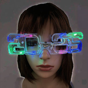 8 أضواء رقمية مضيئة نظارات ، 8 أضواء حفلة عشية العام الجديد ، نظارات ليد وامض ألعاب - Product Image 2