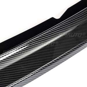3 pièces de protection de pare-chocs avant, diffuseur inférieur, lèvre de spoiler en fibre de carbone noir mat ou brillant pour Chevrolet Cruze 2017 2018 - Product Image 6