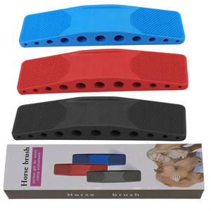 Cepillo para el cuidado del caballo OEM 6 en 1 de material ABS para baño y masaje de caballos - Product Image 5