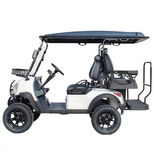Carrito de Golf de 4 Ruedas Club Car, Carro de Golf con Estructura de Acero de Alta Resistencia, 30-50 km/h, 70-90 km de Autonomía, 48 V, 4 Ruedas, HKBG - Product Image 2