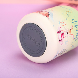Borraccia Termica per Bambini da 500ml con Design Personalizzato di Lusso a Tema Cartone Animato con Coperchio e Cannuccia - Product Image 3