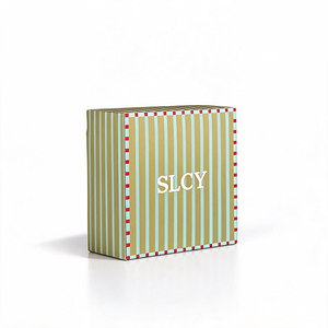 Boîtes en papier personnalisées avec logo imprimé, de qualité alimentaire, pliables, pour pâtisseries, desserts, gâteaux, biscuits, beignets, gaufres, à emporter - Product Image 1