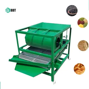 Nettoyeur d'écran vibrant Machine de tamisage de riz Machine de tamis de tri vibrant de grain Machine de criblage de vibration