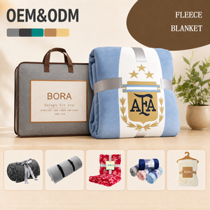 Vente en gros – Nouveauté : Couverture tricotée 100 % polyester, motif argentin, confortable, douce et légère, style écossais, personnalisable, toutes saisons - Product Image 1