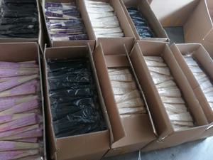 Abanico <span class=keywords><strong>de</strong></span> Encaje Blanco Retro Vintage Elegante <span class=keywords><strong>para</strong></span> Mujer, Abanico <span class=keywords><strong>de</strong></span> Boda <span class=keywords><strong>de</strong></span> Bambú y <span class=keywords><strong>Algodón</strong></span> Hecho a Mano con Decoración Pintada - Product Image 6