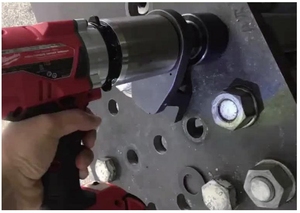 सटीक डिजिटल डिस्प्ले रिचार्जेबल लिथियम बैटरी टोक़ रंच औद्योगिक हाइड्रोलिक उपकरण - Product Image 5