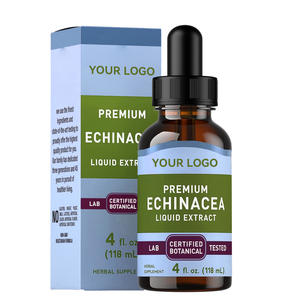 Extracto Líquido de Raíz de Equinácea Purpurea, Suplemento Herbal para Adultos, Mejora la Inmunidad y la Energía, 4 Fl oz 118 mL, Sin Alcohol - Product Image 1