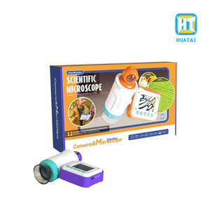 가정 및 교실 어린이를위한 휴대용 과학 및 공학 현미경 세트 스탠드가있는 교육용 장난감 - Product Image 4