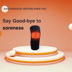 Terapie termiche massaggiatore per il ginocchio per alleviare il massaggiatore Cordless per il ginocchio con massaggiatore di calore e di sementi - Product Image 4