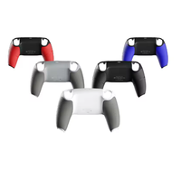 Manette PS5 Redessinée, Coque Inférieure Antidérapante Bicolore de Remplacement pour les Modèles BDM-010, 020, 030, 040, 050, 060