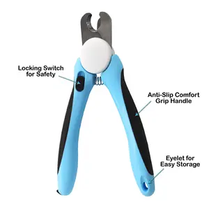 Durable Convenient Stainless Steel Blade Free Nail File No More Over-Cutting Pet Nail Trimmers