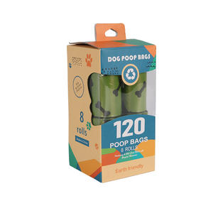 Yeni <span class=keywords><strong>Paw</strong></span> özel biyobozunur Compostable köpek Poo Poo Pop çanta toptan üretici basit stil Pet atık bertaraf çantası - Product Image 1