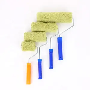 Rodillo de Pintura Económico, Rodillo de Pintura Acrílica de 7 y <span class=keywords><strong>9</strong></span> Pulgadas, Recambio de Rodillo de Pelo de Poliéster, Brochas para Rodillo de Pintura - Product Image 1
