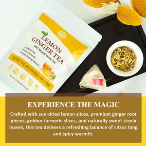 Té de Hierbas al por Mayor Chinaherbs, Té Energético de Limón y Jengibre, Apoya la Salud General de la Mujer, Té de Hierbas Caliente para el Cuidado Menstrual Femenino - Product Image 2