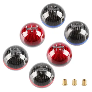 مقبض ناقل الحركة اليدوي من MUGEN, 5/6 سرعة ، مصنوع من ألياف الكربون - Product Image 1