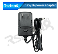 Série d'accessoires en plastique Rsrteng : Testeur de câbles pour caméra CCTV, adaptateur secteur, pince crocodile BNC, câble vidéo (plusieurs pièces)