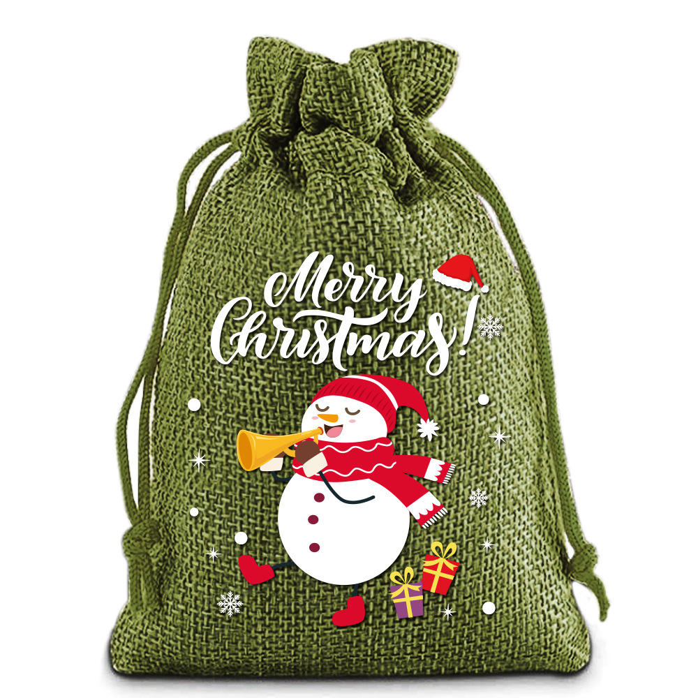 ถุงของขวัญคริสต์มาสแบบหูรูด