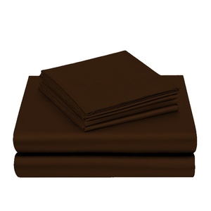 Groothandel Luxe Op Maat Gemaakte Beddengoedset Zijdezacht Satijn Lakens Set Beddengoedset 4-delig - Product Image 2