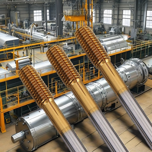 Amony เครื่องรีด M35โคบอลต์ HSS-E เย็นอัดเกลียวด้วยการเคลือบดีบุกอัดเกลียวแบบเกลียวด้วยการแตะแบบร่องตรง - Product Image 3