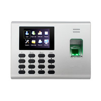 Máquina biométrica de control de asistencia con huella dactilar K40, batería de respaldo, TCP/IP, reloj de registro de empleados, compatible con el software gratuito ZKTime5.0