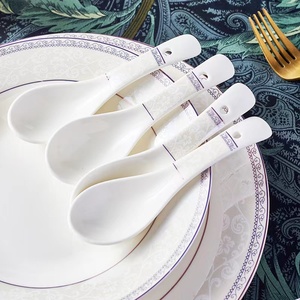 Jingdezhen-Juego de vajilla de cerámica para el hogar, conjunto de cuencos y platos de cerámica para el hogar, vajilla pequeña de moda, regalo, 58 piezas - Product Image 4