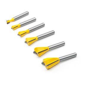 Juego de brocas para enrutador de cola de pato, vástago de 6mm y 6,35mm, L-N029-3, 6 unidades - Product Image 5