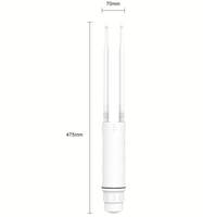 Huastlink Ventes Flash AP1800 Point d'accès WiFi 6 extérieur 1800 Mbps IP67 compatible Mesh pour Hôtels