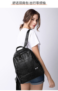 Sac à dos rétro en cuir de vachette fait main, sac à dos en cuir véritable pour femme - Product Image 5