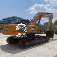 Excavatrice utilisée de SANY SY365H machine résistante de 36 tonnes de basses heures à vendre