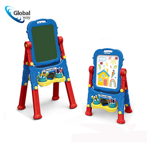 Chevalet d'art double face pour enfants avec rangement, support rotatif, 2 hauteurs réglables, ensemble complet de matériel artistique inclus, cadeau idéal pour les enfants - Product Image 2