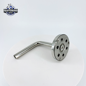 Support de main courante réglable en acier inoxydable pour balustrade sans cadre montée sur poteau mural pour balustrade d'escalier en verre de balcon - Product Image 4