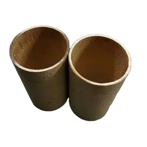 Filtro sinterizado de polvo de bronce 49*43*140 Tipo de cono Fábrica de elementos de filtro de aire de cobre