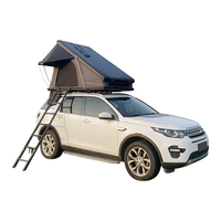Nouveau design d'auvent multi-angle Pop up en aluminium triangulaire tente de toit rigide