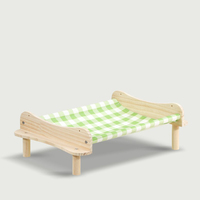 Lit pour chat en bois massif, 3 couches, lit superposé pour chat, hamac pour petit chien, usage général, quatre saisons