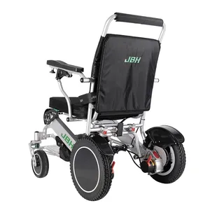 JBH D09认证电源供应商二手电池电动轮椅可折叠户外使用