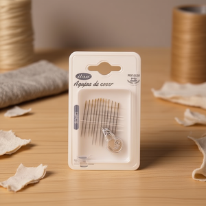 Aghi da cucito Ilan 12 pezzi placcati in oro per cucito a mano - Product Image 3