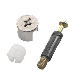 Conector de Esquina para Muebles de Armario, Hierro+Plástico, para Gabinetes de Madera, 16MM/18MM, Fácil Instalación GQK - Product Image 4