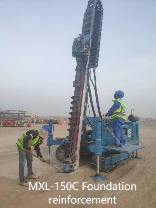 MXL-150C Solar Pile Photovoltaic Drilling rig