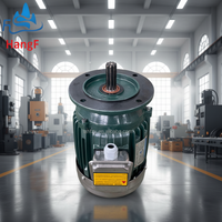 Aérateur à roue à aubes flottante en acier inoxydable Hangfeng DJ081 2 HP 1,5 KW 380 V à 9 cannelures pour bassin à poissons/crevettes haute productivité