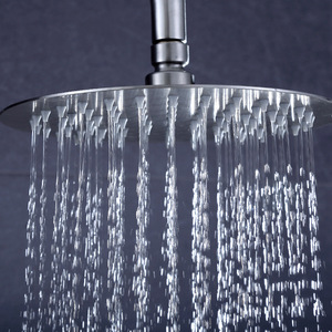 Chrome Brass <strong>Shower</strong> Column Set High Pressure Rainfall <strong>Shower</strong> <strong>Taps</strong> Wall Mounted <strong>Shower</strong> Mixer Set Bathroom - Product Image 5