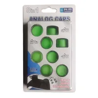 8 en 1 Grip en silicone pour joystick PS5, design champignon, pour manette PS5, sans emballage