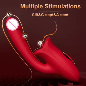 LOVE. Vibrateur 3 en 1 à succès avec fonctions de léchage, de vibration et de claquement pour le clitoris, jouets sexuels pour femmes - Product Image 2