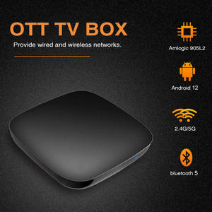 Android Tv Box <span class=keywords><strong>Online</strong></span> Movie Smart Wifi Set Top Box AU EU US Plug Voice Control 4K - Product Image 2