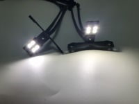 Nouveau projecteur de phare de voiture RGBW LED Devil Eye pour lentilles de 2,5 et 3,0 pouces avec effet de poursuite de couleur dynamique