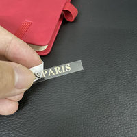 Autocollant en métal nickelé personnalisé de qualité supérieure pour sacs à main pour femmes