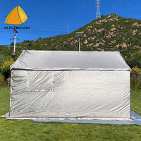 Tente anti-radiation EMF avec tissu en coton/polyester, imperméable et coupe-vent, 3-4 personnes, 12, portable, installation facile