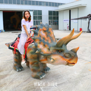 Dinosaurio Andante para Centros Comerciales, Atracción Animatrónica Mecánica Eléctrica, Dinosaurios de Tamaño Real, Dinosaurio Tribal - Product Image 1