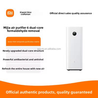 Purificateur d'air Mijia 6 à double cœur, en plus du désodorisant à base d'aldéhydes, purificateurs d'air pour la maison, salon, application Mi Home