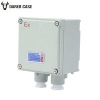 DAW214 230*230*107mm Nouvelle conception de boîtier de batterie électronique en métal boîtier étanche en aluminium moulé sous pression