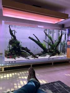 Tanque de acuario acrílico transparente personalizado PC duradero plástico ligero y resistente a los arañazos directo de fábrica OEM/ODM - Product Image 4